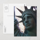 Carte postale Staute of Liberty (Devant / Derrière)