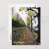 Carte Postale Stavanger, Norvège (Devant / Derrière)