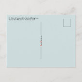 Carte Postale Ste-Claire d'Assise & Religieuses (SAU 027b) (Dos)