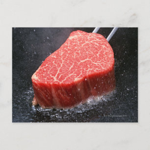 Carte Postale Steak