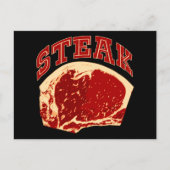 Carte Postale Steak (Devant)