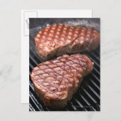 Carte Postale Steak 2 (Devant / Derrière)