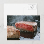Carte Postale Steak 3 (Devant / Derrière)