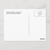 Carte Postale Steam Locomotive 1 (Dos)