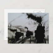 Carte Postale Steam-Trains (Devant / Derrière)