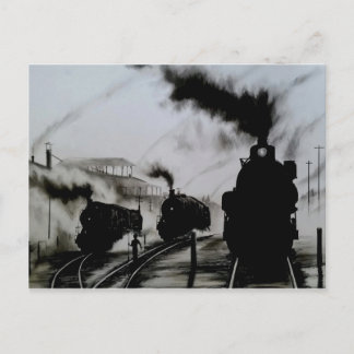 Carte Postale Steam-Trains