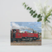 CARTE POSTALE STEAM TRAINS (Debout devant)