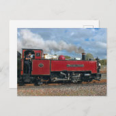 CARTE POSTALE STEAM TRAINS (Devant / Derrière)