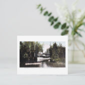 Carte Postale Steamer Topinabee au Devil's Elbow, Michigan (Debout devant)