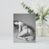 Carte Postale Steaming Hot Beautiful Babe Lingerie Modèle photo (Debout devant)