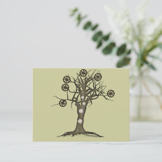 Carte Postale steampunk (Debout devant)