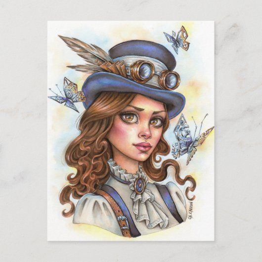 Carte postale Steampunk (Devant)