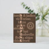 Carte postale Steampunk (Debout devant)