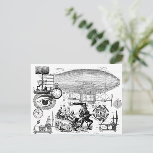 Carte Postale Steampunk (Debout devant)
