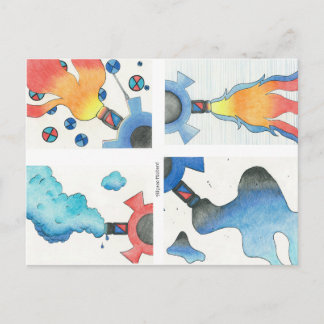 Carte postale Steampunk