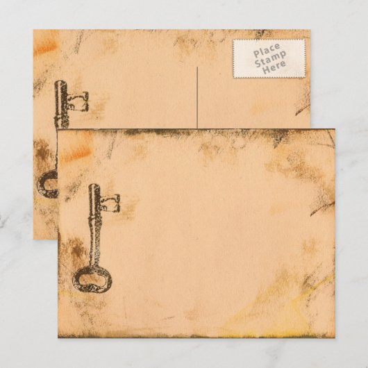 Carte postale Steampunk (Devant / Derrière)