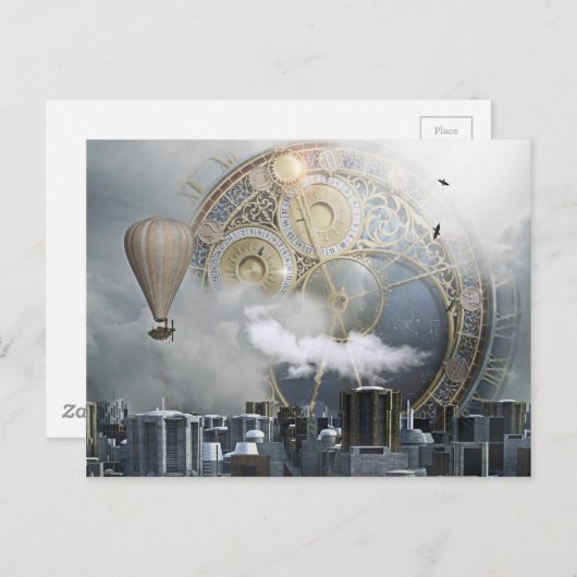 Carte Postale Steampunk (Devant / Derrière)