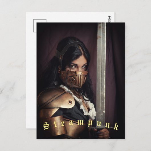 Carte postale Steampunk (Devant / Derrière)