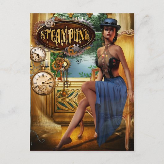 Carte postale Steampunk (Devant)