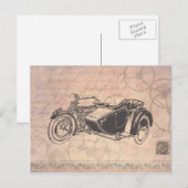 Carte postale steampunk (Devant / Derrière)