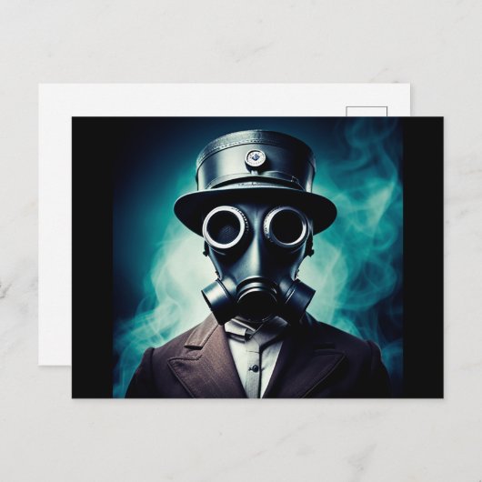 Carte postale Steampunk (Devant / Derrière)