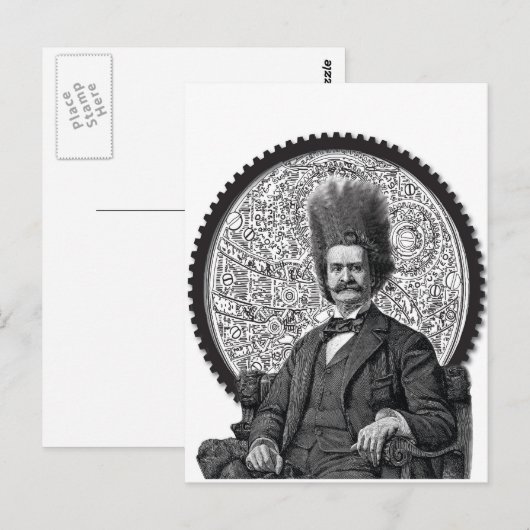 Carte Postale steampunk (Devant / Derrière)