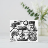Carte Postale steampunk (Debout devant)