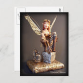 Carte postale "Steampunk Fairy" (Devant / Derrière)
