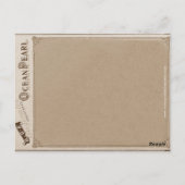 Carte Postale Steampunk Flying Fish Seaship (Dos)