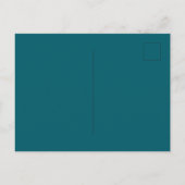 Carte Postale Steampunk Horkwork Or et Turquoise (Dos)