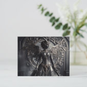 Carte Postale Steampunk Imaginaire Darkness Demon Mode (Debout devant)