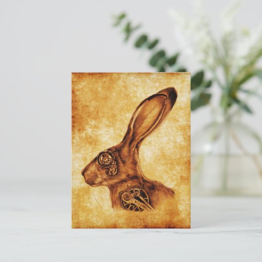 CARTE POSTALE STEAMPUNK JACK (Debout devant)