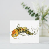 Carte Postale Steampunk Koi (Debout devant)