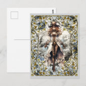 Carte Postale Steampunk Lady 105 (Devant / Derrière)