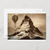 Carte Postale Steampunk Matterhorn (Devant / Derrière)