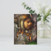 Carte Postale Steampunk - Naval - Ferme la valve (Debout devant)