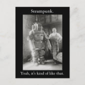 Carte Postale Steampunk. Oui, c'est un peu comme ça. v2 (Devant)