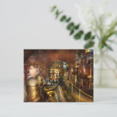 Carte Postale Steampunk - Réflexions (Debout devant)