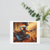 Carte Postale Steampunk Rock, (Debout devant)