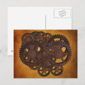 Carte Postale Steampunk Rusty (Devant / Derrière)