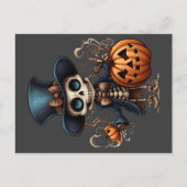 Carte postale Steampunk Skeleton (Devant)
