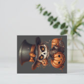 Carte postale Steampunk Skeleton (Debout devant)