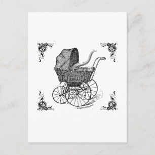 Carte Postale Steampunk Victorian Cthulhu bébé