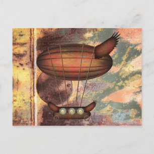 Carte postale Steampunk Vintage Bronze