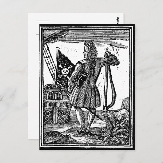 Carte Postale Stede Bonnet (Devant / Derrière)