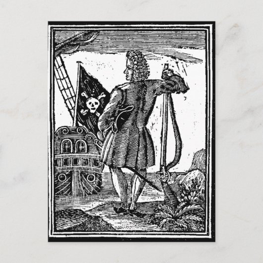 Carte Postale Stede Bonnet (Devant)