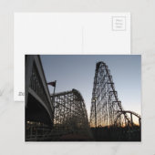 Carte Postale Steel Force et Thunderhawk Dorney Park (Devant / Derrière)