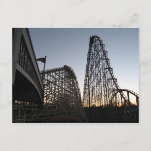 Carte Postale Steel Force et Thunderhawk Dorney Park