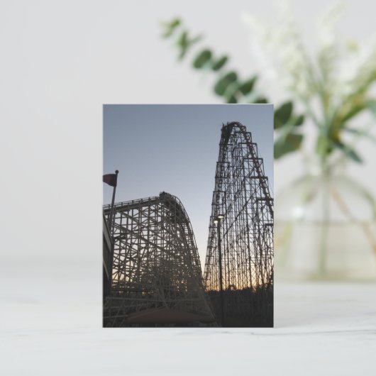 Carte Postale Steel Force et Thunderhawk Dorney Park (Debout devant)