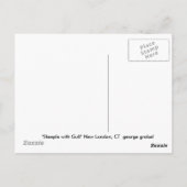 Carte Postale Steeple with Gull (Dos)